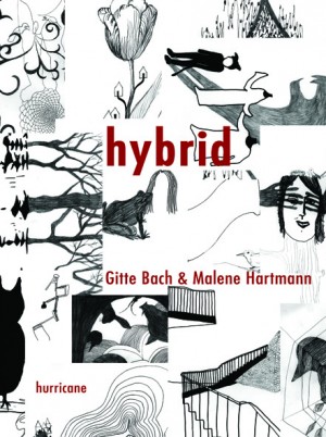 "hybrid" - artist book af Malene Hartmann og Gitte Bach